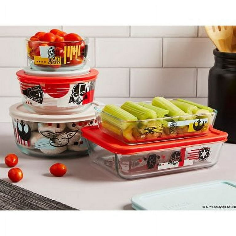 Packer Ware Red Plastic Round Food Storage Container Baked Goods
