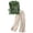 Green, variant on Women's Trousers Suit Classic Embroidery Cardigan Top And High Waist Flowing Wide Leg Trousers Two Piece Pant Outfit Fashionable Traditional Casual Summer Loose Soft Orange XXL