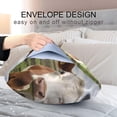 thumbnail image 7 of GZHJMY Satin Pillowcase for Hair and Skin, Funny Cows Cooling Pillow Case with Envelope Closure Soft Breathable Silk Satin Pillow Cover for Sleeping Standard Size 26x20 in Home Decor, 7 of 7
