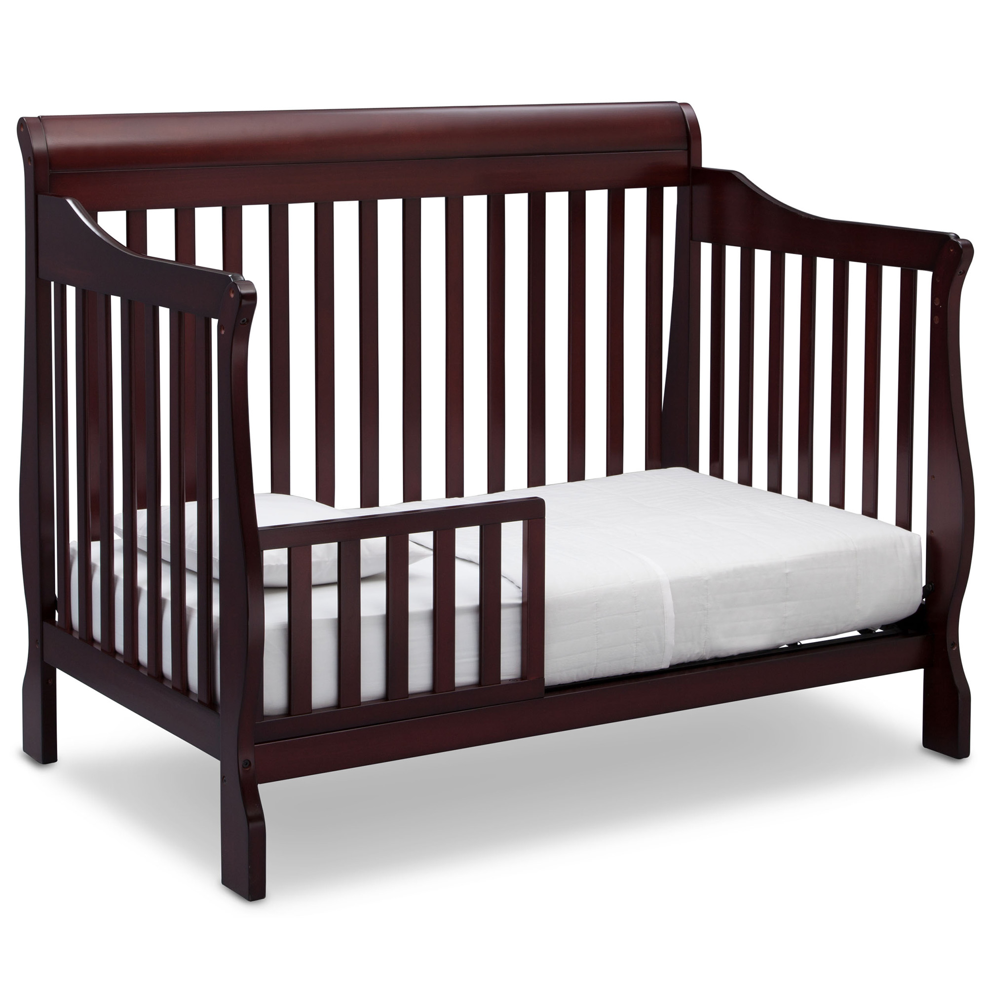 Delta Children Canton 4-in-1 Convertible Baby Crib, Espresso Cherry