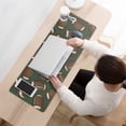 thumbnail image 3 of Long Mouse Pads for Desk,Football Pattern Desk Mats on Top Of Desks, Desk Mouse Pad Extra Large with 3mm Non-Slip Base and Stitched Edge for Gaming,Office,Work,Home 31.5"x11.8", 3 of 6