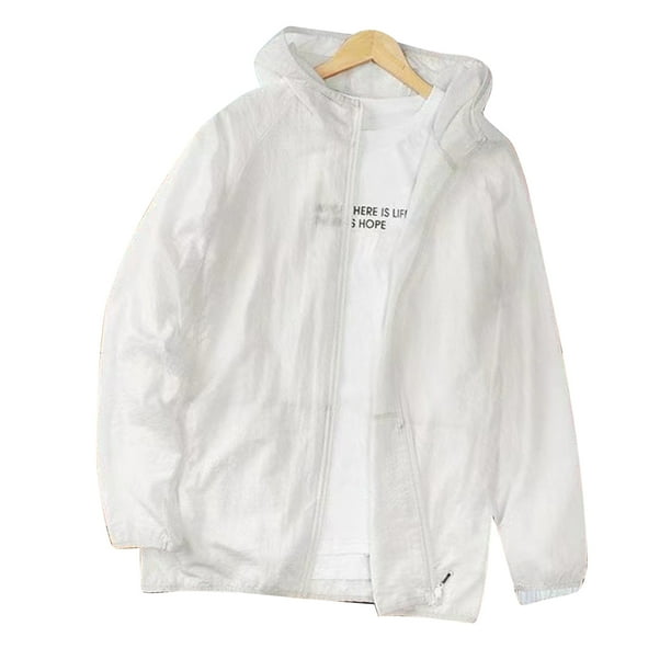 Chaqueta de protección solar UV,Chaqueta de protección solar para hombres Chaqueta de protección solar Sudadera con capucha de protección solar para hombres Uso conveniente