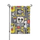 thumbnail image 1 of Bandera de jardín de temporada de Mickey Mouse, bandera de doble cara, bandera navideña para decoraciones navideñas al aire libre., 1 of 8