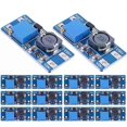 thumbnail image 1 of 10PCS MT3608 DC-DC Step-up Board Converter Module Adjustable Booster Power Supply Module Voltage Regulator 2A Max 2V-24V To 28V, 1 of 5