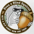 thumbnail image 2 of CafePress - Blind Squirrel - Adjustable Unisex Printed Trucker Hat with Mesh Back, 2 of 8