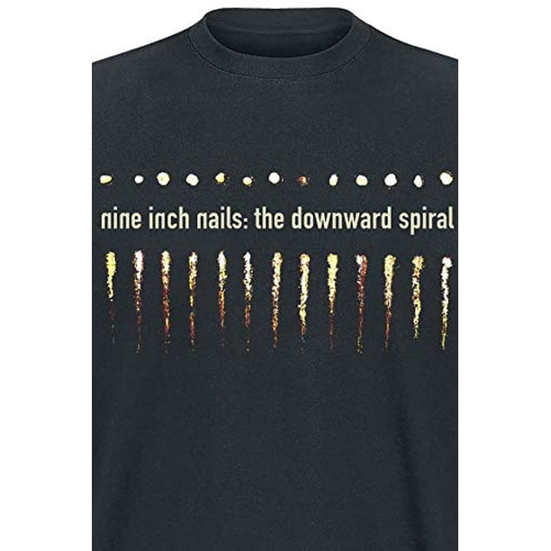 Nine Inch Nails T Shirt The Downward Spiral Band Logo Official