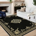 thumbnail image 4 of 6'x9' carpet anti slip pad carpet for classroom basketball area rug floral area rug persian rug, 4 of 9