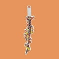 thumbnail image 2 of Demon Slayer Keychain - Kimetsu No Yaiba Rengoku Serpent Shinobu Tanjiro Breathing Nichirin Sword Keychains for Backpack, 2 of 4