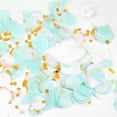 thumbnail image 3 of Langgg Mixing color wedding with scattered round paper scraps, 3 of 9