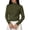 Army Green, variant on BTFBM Womenâs Long Sleeve Sweaters Mock Neck Tops | Lightweight Knit Pullover Sweater,Basic Classic Daily Wear Fall Fashion,Winter Layer Clothes,Business Casual Outfits