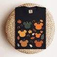 thumbnail image 2 of MoodThreads Studio Unisex Cute Pumpkin Fall Autumn Halloween Cozy Season Garment-Dyed Graphic Tee, 2 of 7
