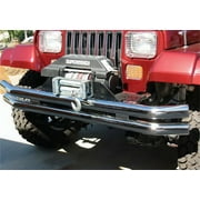 Rampage by RealTruck 1976-1983 Jeep CJ5 Double Tube Bumper - Stainless - 8449