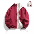 thumbnail image 2 of Men's Lightweight Flight Jacket Windbreaker Full Zip Outdoor Casual Coat for Daily Wear, 2 of 2
