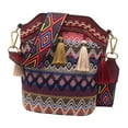 thumbnail image 4 of Bolsos de hombro bordados para mujer, bolsos Hippie con borlas, elegante bolso de mano turístico para el festival nocturno, , fin de Rojo Sunnimix Bolso Bandolera Hippie, 4 of 8