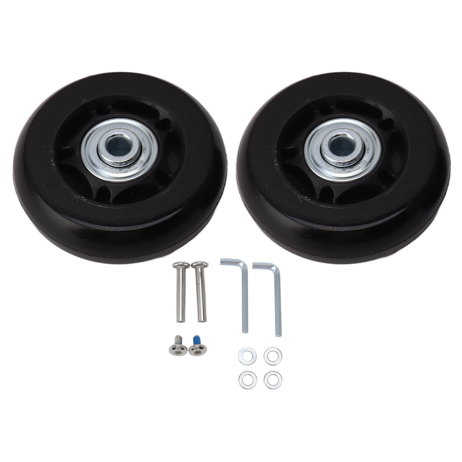 Luggage Wheel Replacement Kit, Wear Caster Wheels Bearings Repair Easy