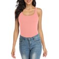 thumbnail image 1 of Débardeur pour Femme avec Soutien-Gorge Intégré, Camisole à Larges Bretelles Ajustables, Tricot de Coton, 1 of 6