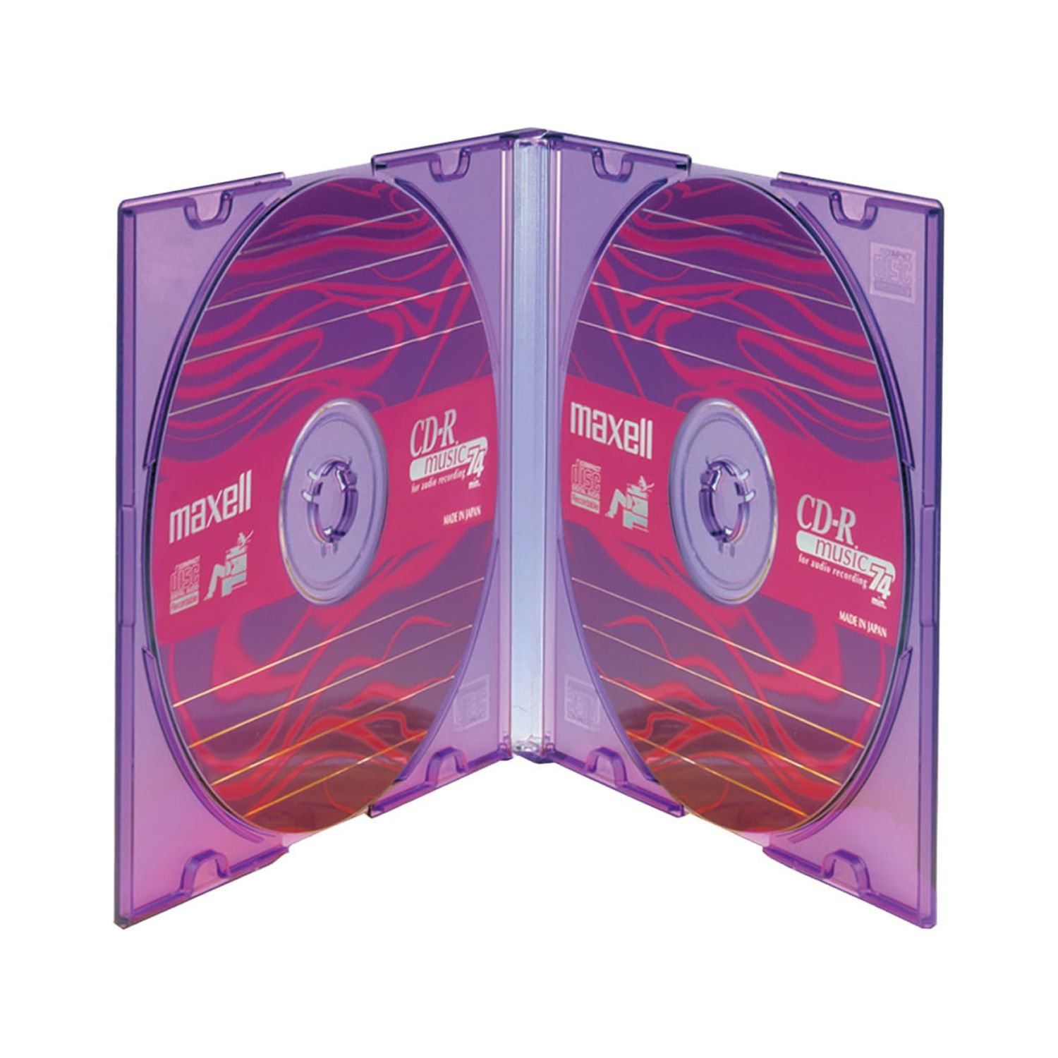 Maxell® Dual-disc Jewel Cases, 25 Pack - image 2 of 4