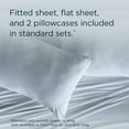 thumbnail image 5 of Tempur-Pedic Tempur-Rayon from Bamboo Sheet Set, Sleepy Blue, Split California King, Adult, 5 of 12