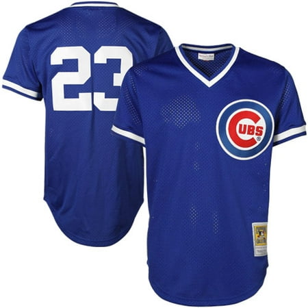 Mitchell & Ness Ryne Sandberg Chicago Cubs Cooperstown Authentic Collection Throwback Replica Jersey - Royal (Best Throwback Baseball Jerseys)