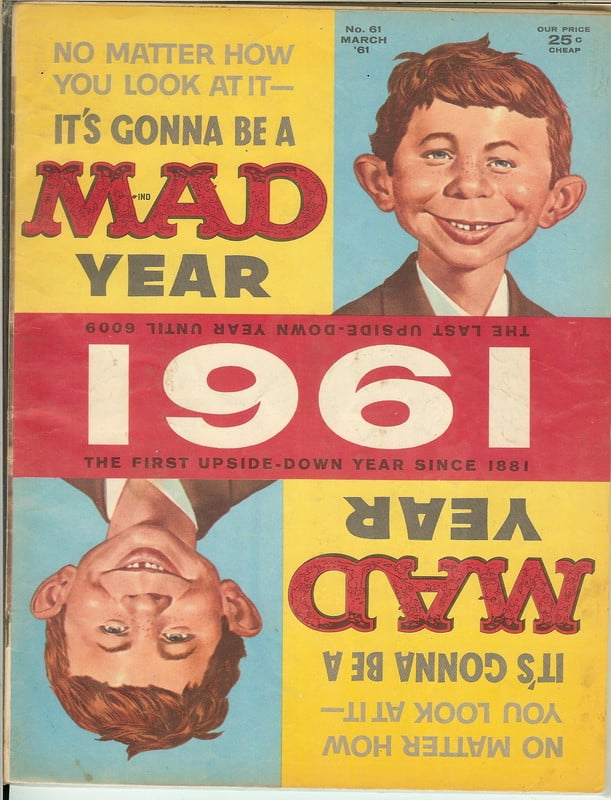 MAD Magazine Vintage #61 March 1961