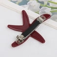 thumbnail image 3 of Unique Bargains 1 Pc Hair Clip Starfish Hair Clips Red, 3 of 5