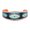 Evil Eye Green, variant on FRONT LINE JEWELRY Handcrafted Copper Sasquatch Cuff – Bigfoot Walking in the Black Forest – Adjustable Bigfoot Jewelry Bracelets for Men & Women (BN‑99) (Green)