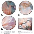 thumbnail image 3 of Designart "Pink Green Cactus love expression II" Floral Floater Framed Wall Art Living Room, 3 of 7