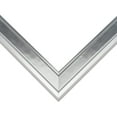 thumbnail image 2 of 30x23 Frame Sterling Silver Solid Wood Picture Frame | 1.25 Inch Moulding Width | 0.75 Inch, 2 of 8