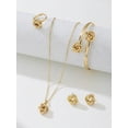 thumbnail image 2 of Set de Joyería para Mujer con Collar, Aretes, Anillo y Pulsera con Diseño, 2 of 6