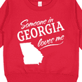 thumbnail image 3 of Inktastic Someone in Georgia Loves Me Toddler Sweatshirt, 3 of 4