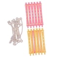 thumbnail image 6 of Set Of 12 DIY Cold Perm Rod Roller With Hair Curler Rubber Band for Hair DIY Design - 9 x 1.1 cm, 6 of 8