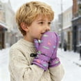 thumbnail image 1 of lnmuld Kids Winter Gloves Thermal Insulated Winter Mittens for Outdoor Cold Weather Play and Activities Size:6-24 Months, 1 of 4
