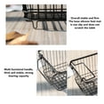 thumbnail image 4 of Freezer Basket, Wire Storage Basket Space Saving Rust Proof Stackable  for Snack for Vegetable, 4 of 8