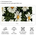 thumbnail image 2 of Daisy Chic Translucent Chiffon Hair Scarf Light Breathable 180*73 (70.86*28.7in) Silk Wrap, 2 of 6