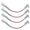 thumbnail image 4 of 4 Ensembles de LED Rondes Pré-Câblées Étanches 2 Couleurs Anode Commune 12mm 3-6V (Rouge et Vert) shenmo, 4 of 10