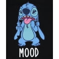 thumbnail image 2 of Disney Lilo and Stitch Girl's Stitch Sad Face Mood Graphic T-Shirt, 2 of 3