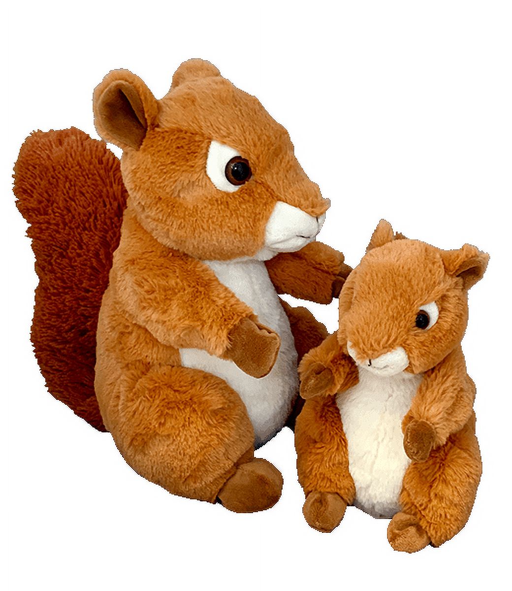 Scamper The Squirrel Plush Toy - 16 Inch Soft Stuffed Animal For Kids & Toddlers