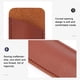 thumbnail image 3 of Estuche para pluma estilográfica de cuero de 5 uds., funda suave para bolígrafo para hombres y mujeres, soporte para cubierta protectora de lápiz, 16*4,2 cm, 3 of 5