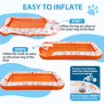 thumbnail image 4 of Flotador inflable RGJ para perros de hasta 100 kg, 4 of 7