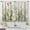 A1 Floral Leaves, variant on Aimego Colorful Leaves Kitchen Curtains - Floral Spring Botanical Tier Cafe Curtains Farmhouse Country Small Window for Bathroom Living RV Rod Pocket Window Drapes 36 Inch 2 Panels Set 28 "x36