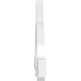 thumbnail image 3 of 48"W x 20"H x 2"D x 4"F, 10/12 Pitch, Ericson Architectural Grade PVC Gable Bracket, 3 of 8