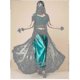 thumbnail image 2 of Princess Jasmine For Women Indian Belly Dance Arabian Princess Halloween Carnival Costume Set, 2 of 5