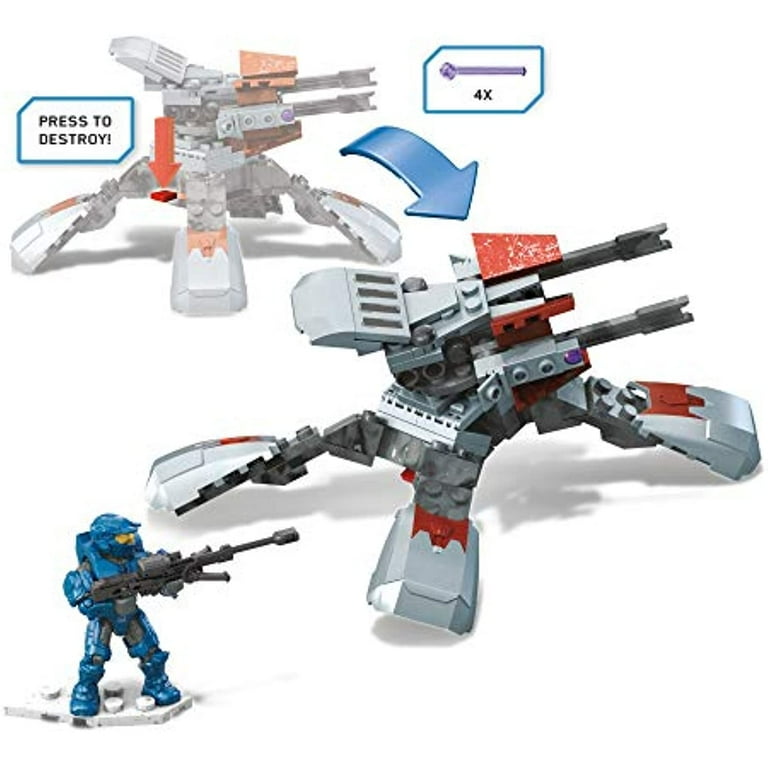Mega Construx Halo Forgehog vs. Banished Goliath set