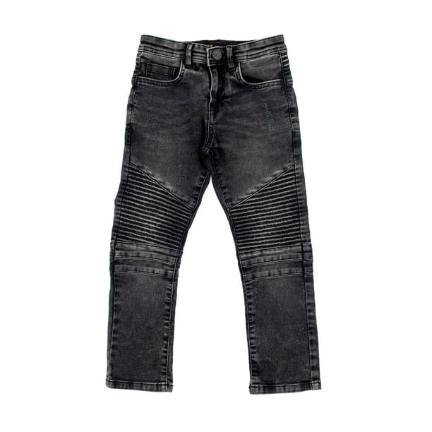 prinses Ambacht boom X RAY Slim Fit Biker Pants for Little Boys Kids – Distressed Skinny Moto  Jeans Denim - Walmart.com