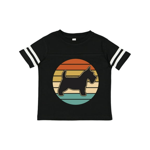 Inktastic Scottie Dog Vintage Scottish Terrier Boys or Girls Toddler T-Shirt