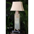 thumbnail image 2 of Bowery Hill Modern Tall Slate Table Lamp in Hammered Copper, 2 of 2