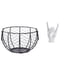 thumbnail image 1 of Cesta De Alambre Para Guardar Huevos, Escultura De Hierro Con Gesto De La Mano, Cesta Tejida Para Frutas Y Verduras, Decoración Creativa Para La Encimera De La Cocina Y El Dormitorio., 1 of 8