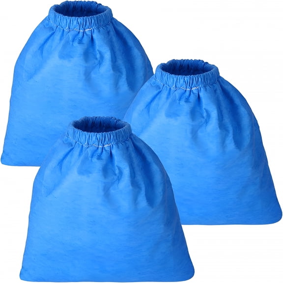 GJX 3 pcs Cloth Filter Bag Compatible with 2&2-1/2 Gal Wet/Dry Vacuums