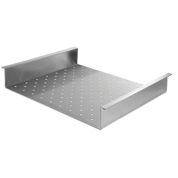 HUBERT Steam Table Pan Riser Single-Well Perforated Drop-in Elevator - 19 1/2"L x 12 1/2"W x 3"D
