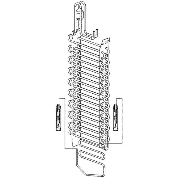 LG Genuine OEM ADL74760902 Refrigerator Evaporator Assembly